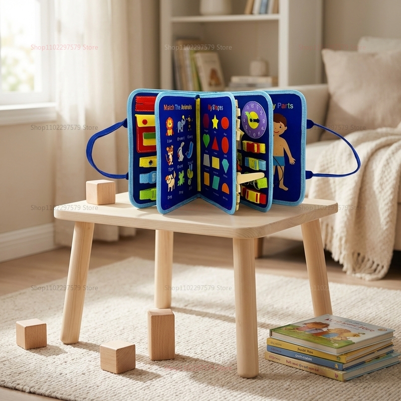 Montessori Busy Board Sensory  - Board Game Pdf recension och pris