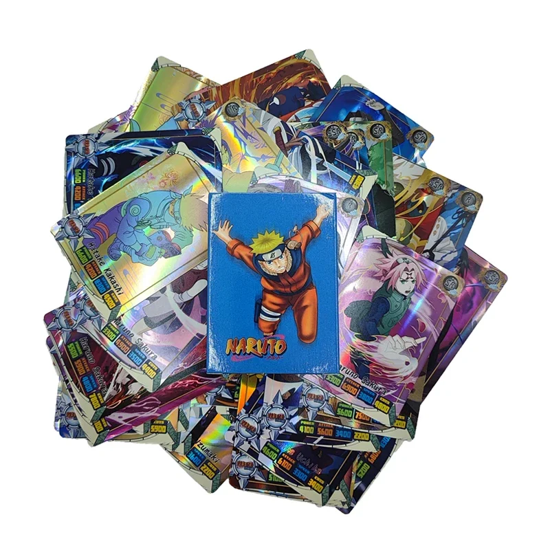 50pcs Naruto English Cards Fla - Board Game Naruto recension och pris