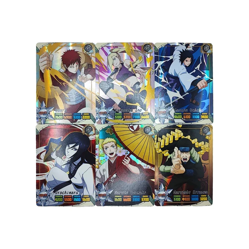 50pcs Naruto English Cards Fla - Board Game Naruto recension och pris