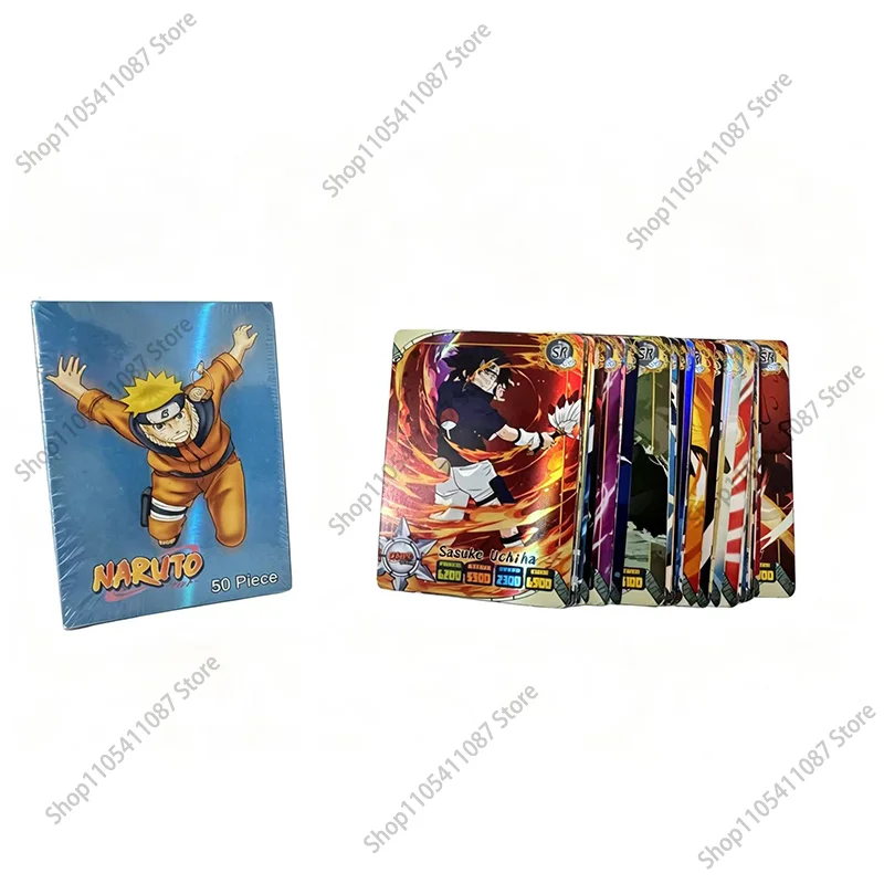 **50pcs Naruto English Cards F - Board Game Naruto recension och pris