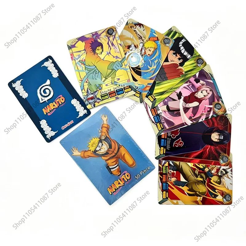 **50pcs Naruto English Cards F - Board Game Naruto recension och pris