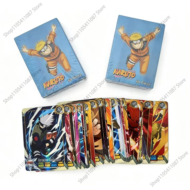 **50pcs Naruto English Cards F - Board Game Naruto recension och pris