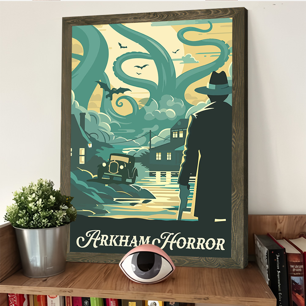 Arkham Horror Board Game Inspi - Board Game Horror recension och pris