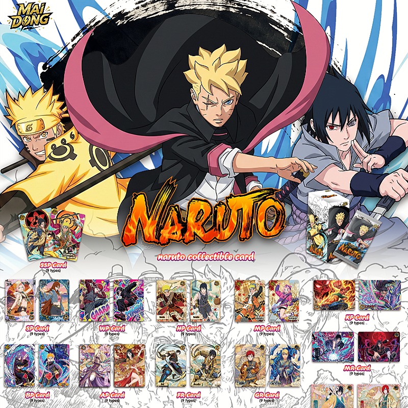 Naruto Card Will of Fire Delux - Board Game Naruto recension och pris