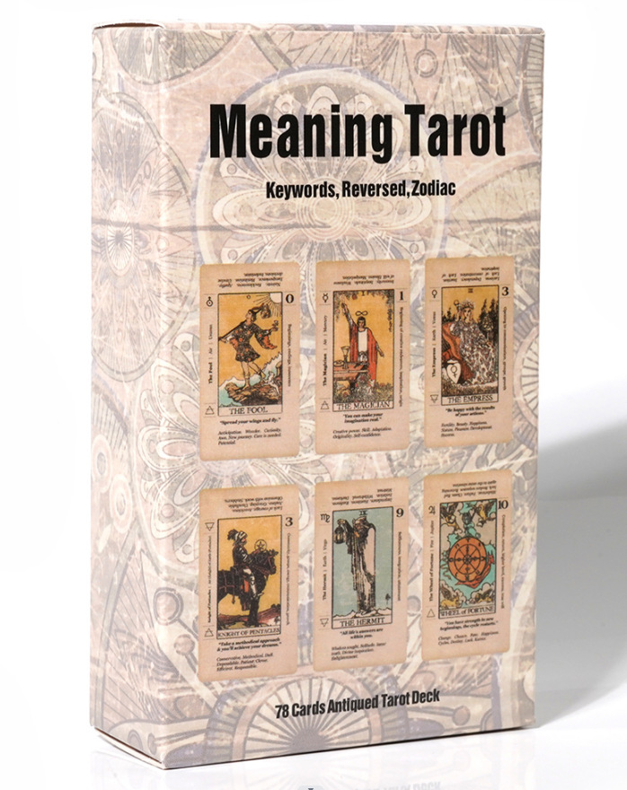 NEW!!! 10styles Tarot Cards Ad - Board Game Pdf recension och pris