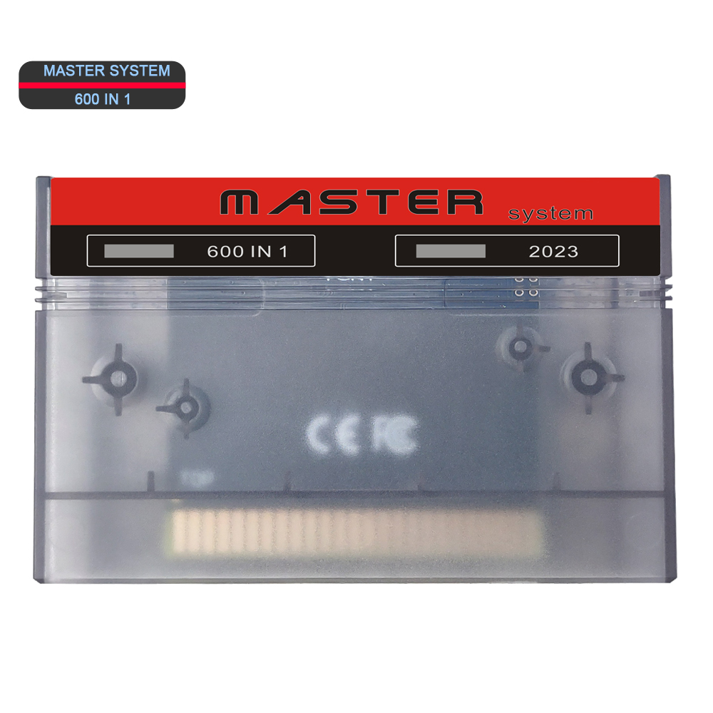 Master system game box 600 in  - Board Game Horror recension och pris