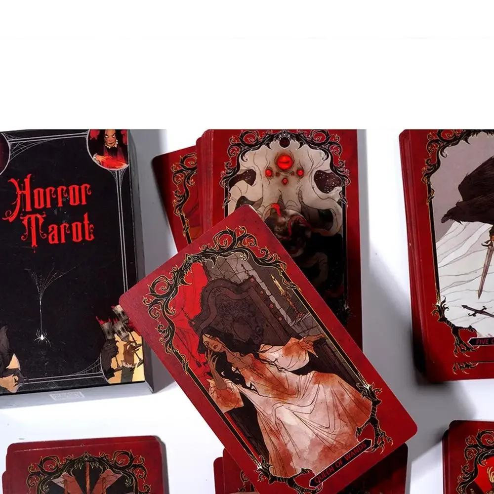 Horror Tarot Cards Pocket Prin - Board Game Horror recension och pris