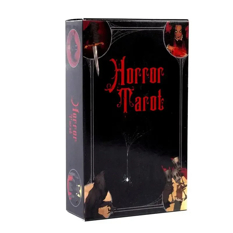 Horror Tarot Cards Pocket Prin - Board Game Horror recension och pris