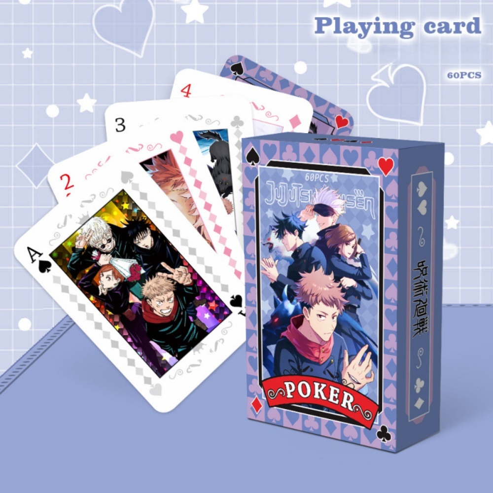 Anime Poker Toy Jujutsu Kaisen - Board Game Naruto recension och pris