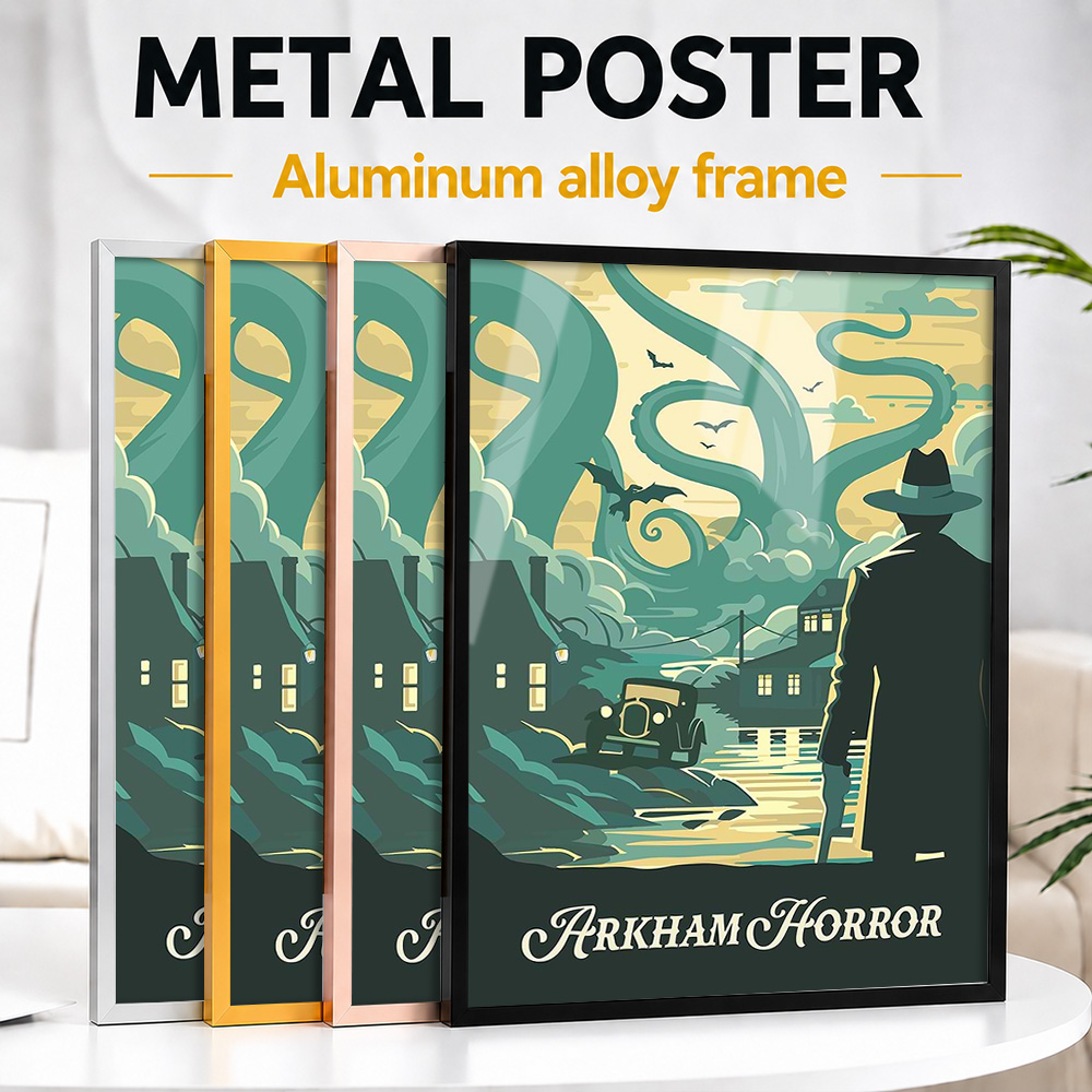 Arkham Horror Board Game Frame - Board Game Horror recension och pris