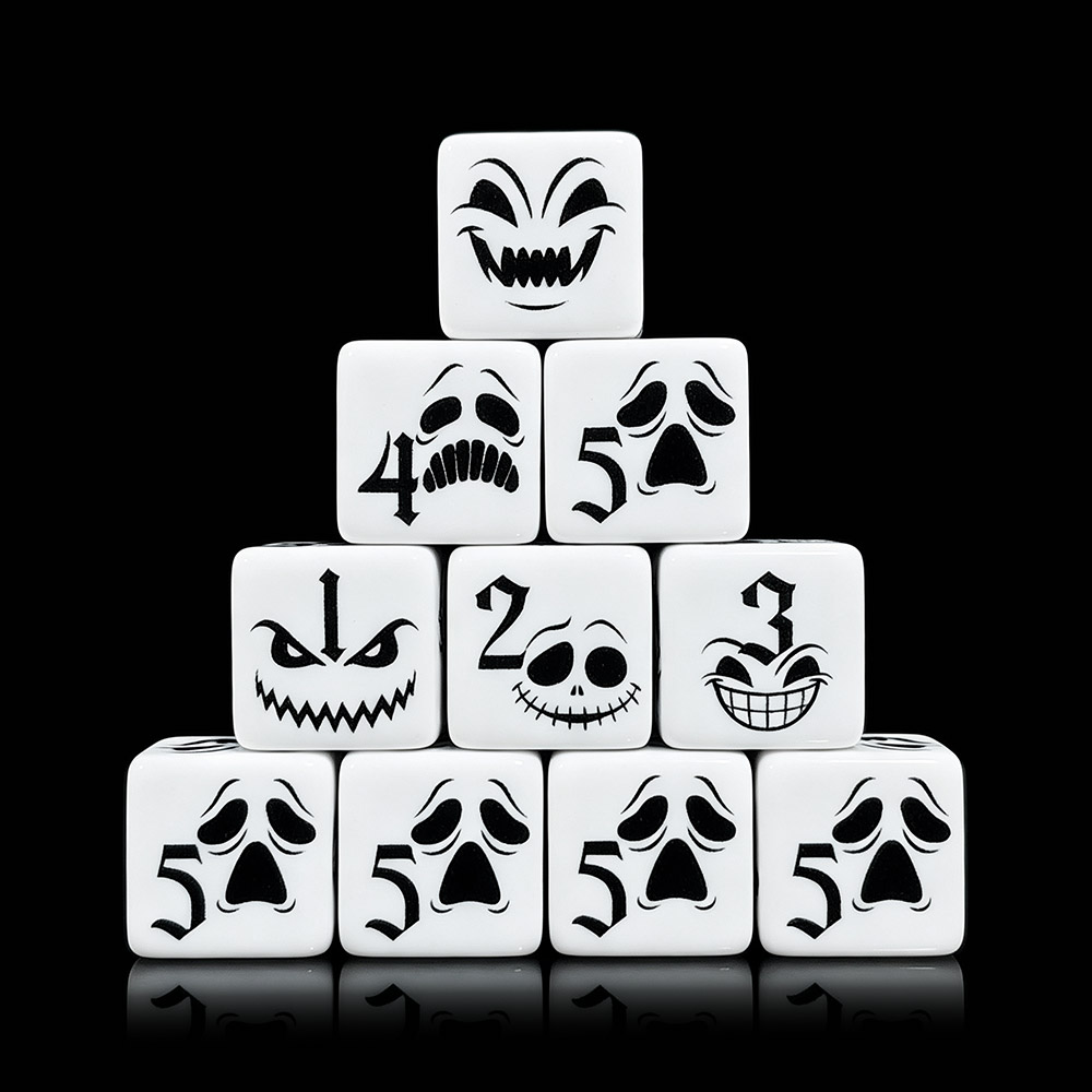 12Pcs Halloween Horror Ghost F - Board Game Horror recension och pris