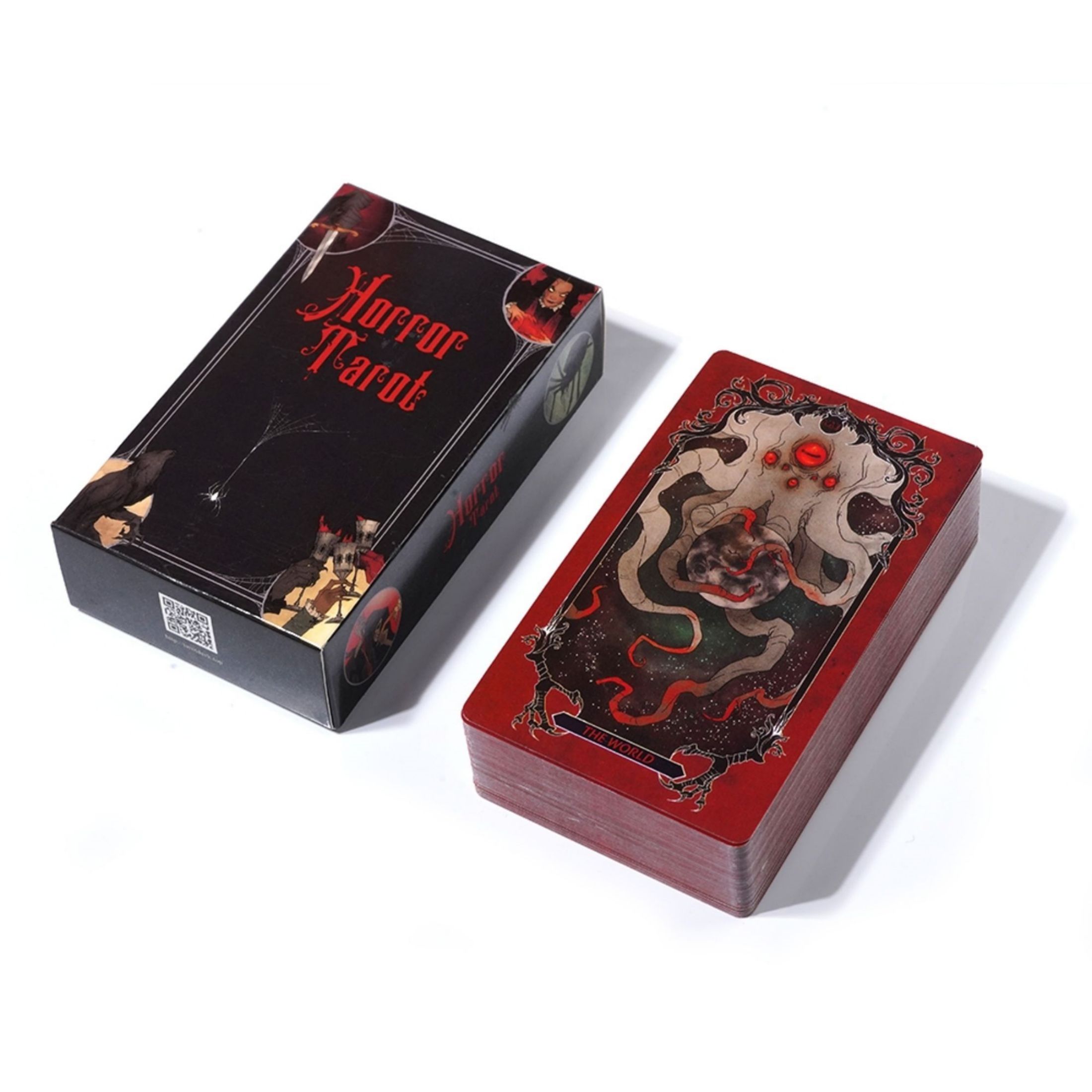 Horror Tarot Deck Card Game Fu - Board Game Horror recension och pris